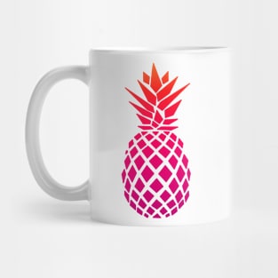 Pink Pineapple Design Mug